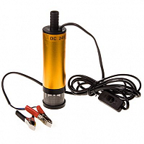 Насос перекачки топлива 24В для солярки 51 мм 30 л/мин с фильтром SKYWAY